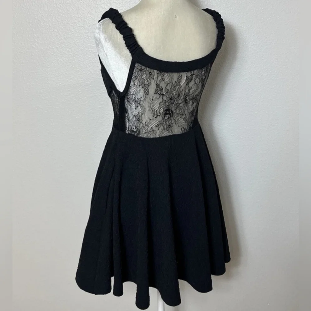 Free‎ People Black Mini Dress